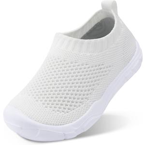 JOINFREE Toddler Boys Girls Sneaker Slip On Shoes Kids Lightweight Breathable Walking Shoes, 7 Toddler