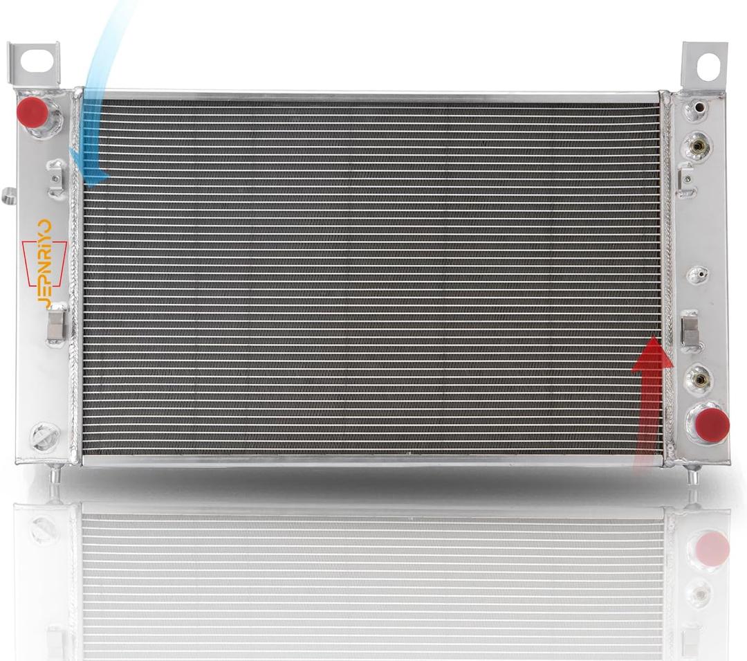 Aluminum Radiator Replacement for Chevy Silverado Sierra 1500 2500 Tahoe 1999-2012 52484047 Q2334 CU2334 RAD2334 CU2334 for Chevy for Silverado 2000 2001 2002 03 04 05 06 07 08 09 10 11