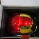 Electronic MarK 5 Helmet Gold Voice Control/Sensing/Remote Control Open/Close with Sounds & LED Eyes Light Up Super Hero Movie 1:1 model Prop.