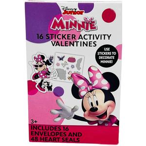 Stickers Activity Valentine's 16 Stickers, 2 Pack