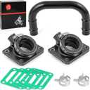 Intake Manifold Boot & Intake crossover tube Kit For Yamaha Banshee 350 YFZ350 1987-2006