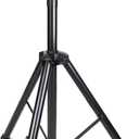 Stage Speaker Stand Tripod, Adjustable Height from 35 to 60 Inch Universal Heavy Duty 35 MM Compatible Insert