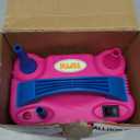 Electric Balloon Pump, Portable 2 Modes Balloon Blower Machine with 14 Balloon Arch Kits, Air Pump for Balloon, Balloon Inflator for Party Decoration (Rose red)