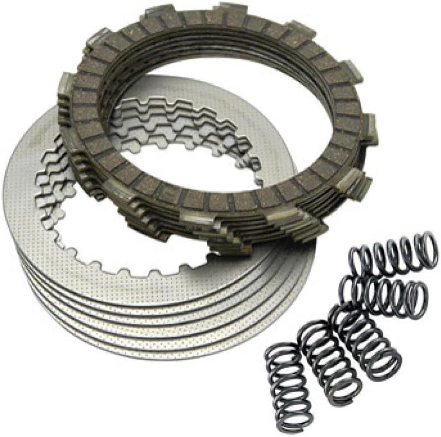 Tusk Clutch Kit Includes Friction Plates and Steel Plates With Heavy Duty Springs Compatible with Yamaha Raptor 660 2001-2005/XT600 1990-1995