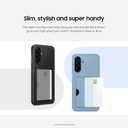 SAMSUNG Galaxy A26 5G Card Slot Case, Sleek Design, Durable Design, Black, EF-OA266TBEGUS