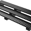 Brick Minifigure Display Stand  3-Tier Display Case for LEGO Minifigures  Holds 35 Figures  Black Organizer Shelf for Collectors | Great Gift for Minifigure Lovers