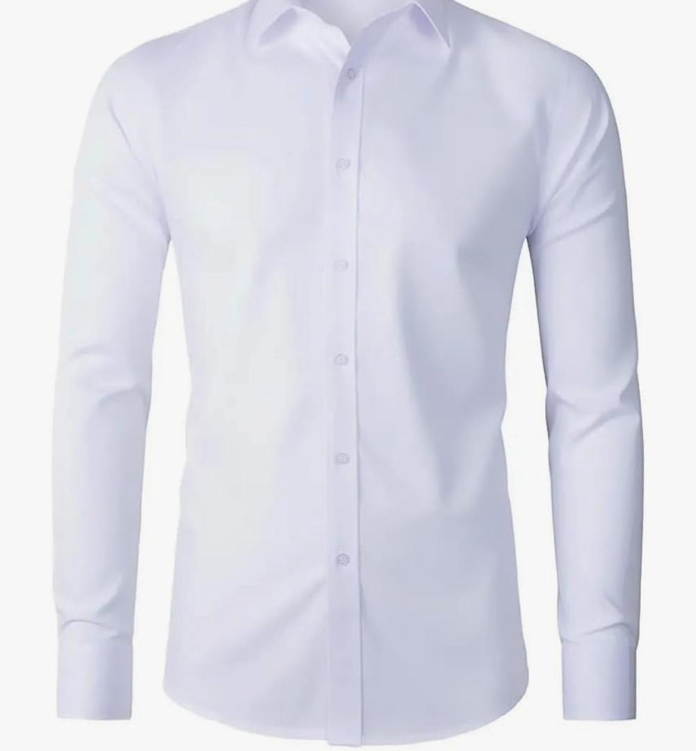 Beninos Men's Dress Shirts Casual Long Sleeve Button Down Shirt. Small