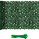 Artificial Ivy Privacy Fence Screen, 240x40 inch Dense Leaf Green Ivy Wall Panel, Super Privacy Greenery Backdrop Faux Ivy Greenery for Patio, Balcony, Garden, Backyard Indoor Outdoor Decor