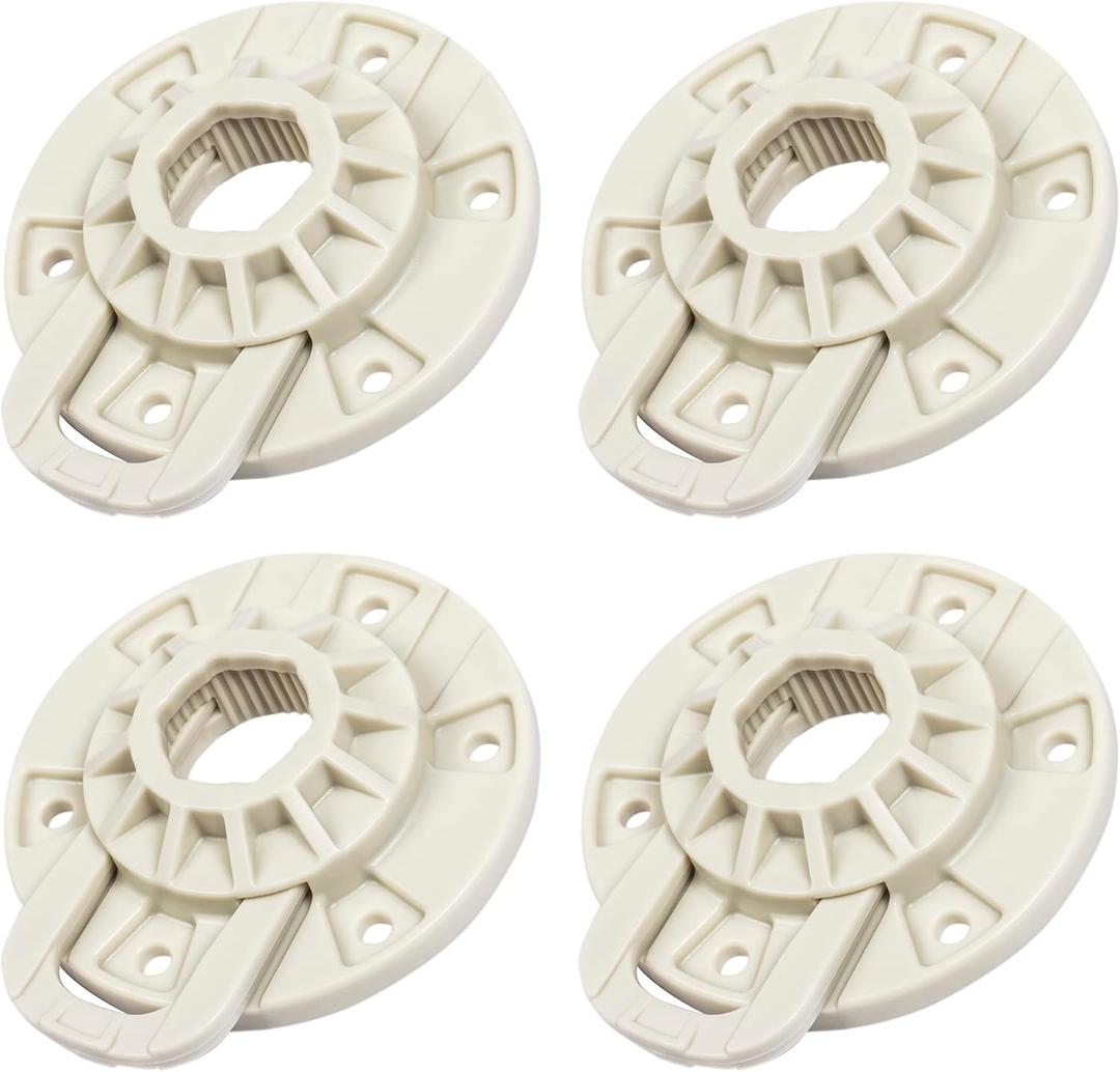 4 PACKS W10528947 Washer Basket Driven Hub Kit Part by BlueStars - Compatible with Maytag Whirlpool Kenmore Washers - Replaces AP5665171 W10396887 W10528947VP PS6012095