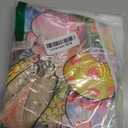 XCHI Bunny Ears Eggs Wildflowers Rabbits Easter Tablecloth Round Table Cloth Washable Table Covers for Indoor Dining Home Party Decorations 70x70 Inch