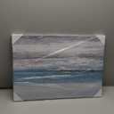 Yihui Arts Large Living Room Wall Arts Hand Painted Modern Abstract Seascape Canvas Oil Painting Ocean Beach Coastal Picture Artwork for Home Decor 27.5" x 19.5"