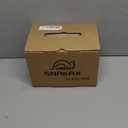 Snailax Cordless Neck Massager with Heat, Kneading Neck and Shoulder Massager Deep Tissue, Shiatsu Back Pillow, 2 Heating Levels,Gifts for Mom Dad (Khaki)