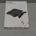 Kensington SmartFit Mouse Pad with Ergonomic Wrist Rest (K55793AM), Black, 10.4" x 10.3"