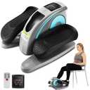 ANCHEER Under Desk Elliptical Machine, Electric Seated Pedal Exerciser, Mini Elliptical Machines for Seniors, LCD Display Monitor, Remote Control, Leg Exerciser for Home