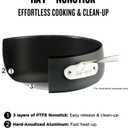 All-Clad HA1 Hard Anodized Nonstick (8-Piece) Pots and Pans Set Non Stick Cookware Sets, Oven Broiler Safe 500F, Black