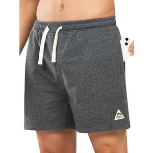 NORTHYARD Men's 7" Athletic Running Shorts with Zipper Pockets Quick Dry Lightweight Workout Gym Short Size XL