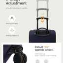 LOVEVOOK Carry On Luggage 22x14x9 Airline Approved 22inch Softside Suitcase, carry on-20 inch