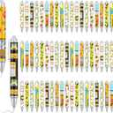 50 Pcs Bus Driver Pens Appreciation Gifts Bulk Funny Ballpoint Pens Motivational Inspirational Thank You Gift for Employee Coworker Student Office Supplies