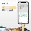 MFi Certified 512GB Flash Drives 3.0 High Speed 3ni1 USB Stick External Storage Compatible for iPhone/PC/iPad/Android/More Devices for Photos and Videos Transfer Storage Backup(Gold)