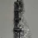 PMMASTO Over The Door Hooks, Door Hanger Hook for Hanging, Coat Rack Organizer for Bathroom, Towel Holder Bathroom Accessories (Black 5 T-Hooks-Fits 1-3/ 4" Thick Door)