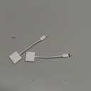 [Apple MFi Certified] 2 Pack Lightning to 3.5mm Headphone Jack Adapter, 2 in 1 Headphone Adapter Aux Audio and Charger Adapter Dongle Cable Splitter Compatible with iPhone14/13/12/11/XS/XR