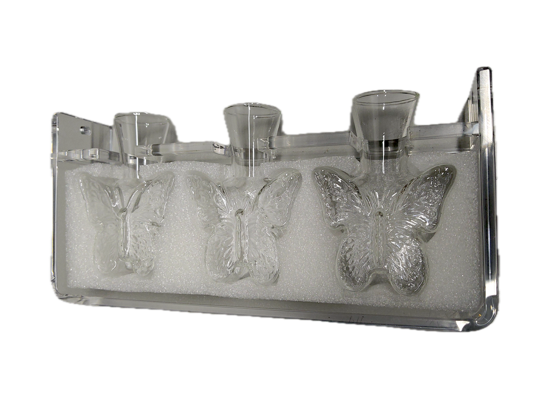 Clear Plant Terrarium Propagation Stations with Acrylic Stand Birthday Gifts for Women Office Home Decor