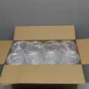 Plastic Jars with Lids, 16 oz Plastic Containers with Lids Clear Airtight Container Storage Jar Mason Jars for Dry Food Peanut Butter Honey Jam Cosmetics, Pack of 16 (16 PCS Black Lids)