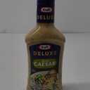 Kraft Deluxe Bold Caesar Salad Dressing (16 oz Bottle) BB: 8/1/2024