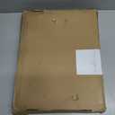 11x14 Picture Frame Set of 2, Made of Real Glass and Rustic Brown Wooden Frame, Display 8x10 Pictures with Mat or 11 x 14 Posters without Mat for Wall Mounting, Gallery Photo Frames