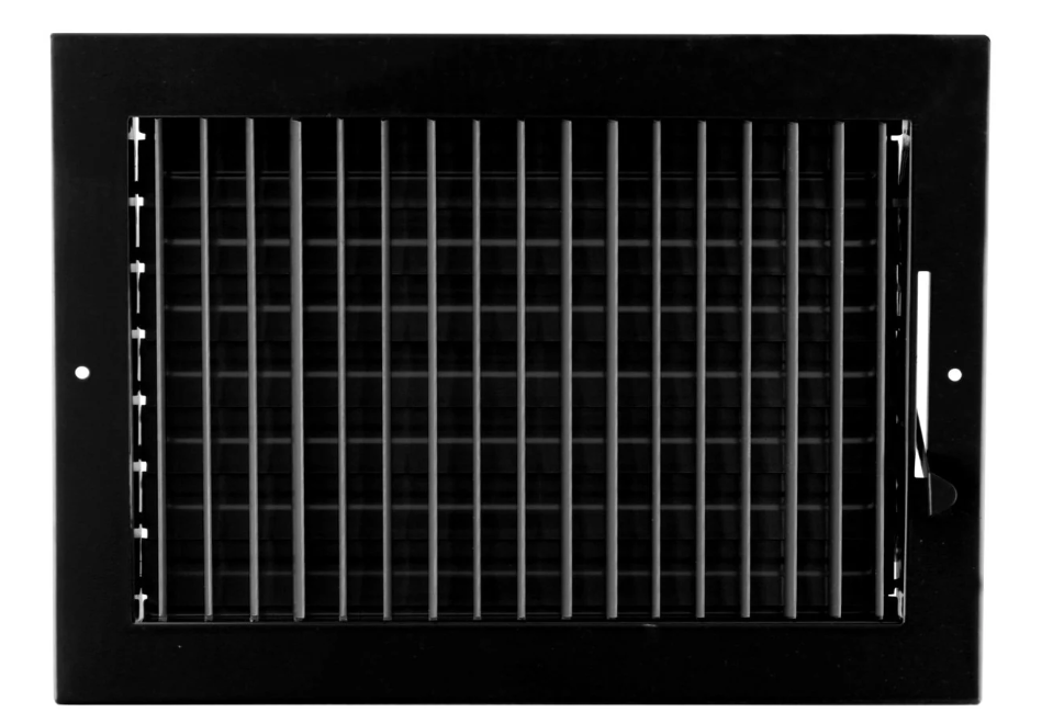 Air Vent Cover Black 12×8"