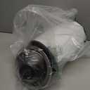 Mbillion Small Trash Can with Swing Lid 2.4 Gallons/9 Liter, Mini Trash Can with lid, Stainless Steel Cylindrical Garbage Can for Home and Office Bathroom Bedroom, for Ground and Desktop White