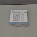 Indoor Outdoor Thermometer Hygrometer Wireless Weather Station, Temperature Humidity Monitor Battery Powered Inside Outside Thermometers with 330ft Range Remote Sensor and Backlight Display (White+Grey)