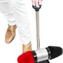 JOUNJIP Electric Shoe Shine Polisher with 100% Natural Lamb Wool Buffers
