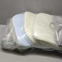 SUNROX Gel Memory Foam Chair Cushions, FadeShield Water-, Stain-Resistant Durable Reversible Seat Cushion Pads with Ties for Indoor/Outdoor Kitchen Dining Office, 17"x16", Set of 6, Heather Grey