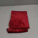 Burgundy Christmas Tree Skirt 48 Inches Neutral Velvet Christmas Tree Skirts Modern Scalloped Edge Xmas Decorations Minimalist Mat for Home Indoor Outdoor Holiday Party Decor