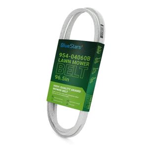 BlueStars 954-04060B 954-04060C Deck Drive Belt - for 42" Deck Cub Cadet Troy-Bilt LT1040 LT1042 954-04060 754-04060 754-04060B 754-04060C John Deere GX10851 | Aramid Cord | 96.5 x 1/2 inch