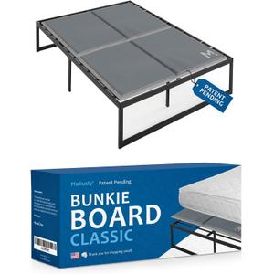 Meliusly Premium 10mm Bunkie Board Full Size (54x75'') Patent Pending Low Profile Bed Board Design - Breathable, Noise Minimizing, Moisture Resistant Bunkieboards, Low Profile Bed Support (Full (54x75''))