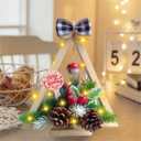 Front Door Sign Banner Christmas Decorations, Merry Christmas Theme, Yard Sign Banner Home Office Fireplace Christmas New Year Party Decorations Supplies (Style 8)