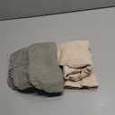 Konssy Muslin Crib Sheets for Girl Boy, 2 PCS Soft and Breathable Cotton Baby Sheets for Standard Crib Mattress, 52"x 28" (Green, Cream)