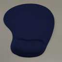 Ergonomic Mouse Pad with Wrist Rest, Gel Wrist Support Mousepad, Pain Relief Laptop Computer Mouse Pad, Non-Slip Mouse Pads for Office & Home (Blue)