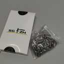 #8 x 3/4" Wood Screw 100Pcs 410 Stainless Steel Standard Thread Truss Head Fast Self Tapping by SG TZH
