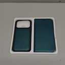 TUCCH 2-in-1 Removable Case Wallet for iPhone 17 Pro (6.3") 2025, Detachable Wrist Strap, 4 Card Holders RFID Blocking, Wireless Charging, Stand, Magnetic, PU Leather Shockproof Cover, Bluish Green