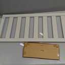 Solid Wood Toddler Bed Safety Guard Rail for Evolur Baby Convertible Cribs, Model #811