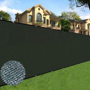 Sunnyglade 6 feet x 50 feet Privacy Screen Fence Heavy Duty Fencing Mesh Shade Net Cover for Wall Garden Yard Backyard (Green, 6 ft X 50 ft)