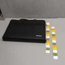 Hontom Accordion File Organizer,5200 Fireproof Document Organizer with 13 Pockets,Portable Travel Home Safe Storage File Folder Binder with Zipper for Letter Important Document,Paper,Receipt (Black)