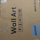 Large 3D Textured Framed Boho Neutral Abstract Wall Art, Set of 3 Modern Paintings Artwork for Walls, Black White Brown Minimalist Geometric Pictures for Living Room, Entryway, Dining Room Wall Decor (Monochrome)