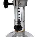 Adjustable Boat Seat Pedestal Base Aluminum Boat Chair Base Pedestal Adjust Height,Swivel Design Boat Chair Pedestal Base Mount for Pontoon Fishing Boat Seats Captain Chair