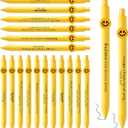 Fuutreo 50 Pcs Employee Appreciation Gifts Inspirational Pens Motivational Quotes Ballpoint Pens Smile Face for Coworker Employee(Motivational)