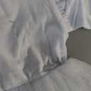 Baby Girl Ruffle Sleeve Romper Dress Outfit Newborn Princess Tulle Dresses Infant Jumpsuit Tutu Skirt Set Clothes (9-12 Months, White-long Sleeve)