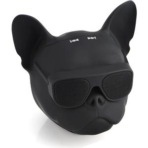 Goshyda Bulldog Shaped Speaker, Portable Dog Shaped Stereo Sound Music Player Bluetooth4.1 Speaker